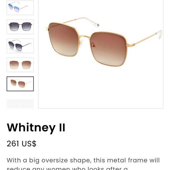 Andy Brook Whitney Sunglasses main image 6